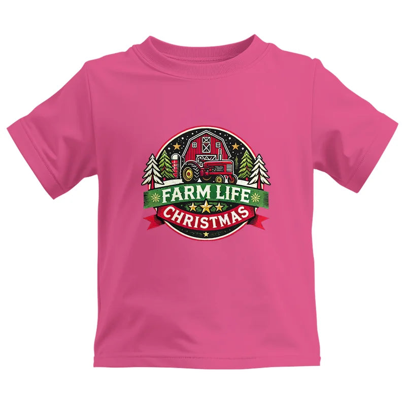 Farm Life Christmas 3 - Kids Heavy Cotton™ Tee