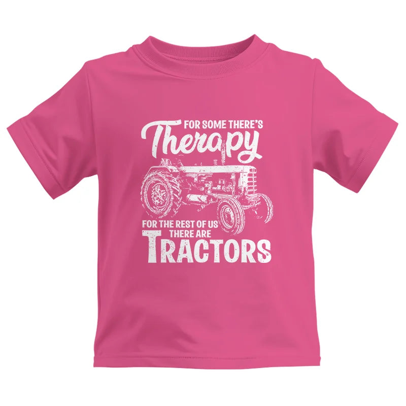 Funny Farmer Therapy Vintage Tractor Lover - Kids Heavy Cotton™ Tee