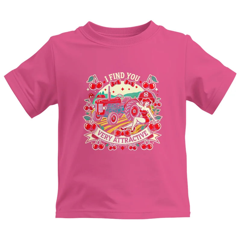 I Find You Very Attractive Red Cherry - Kids Heavy Cotton™ Tee