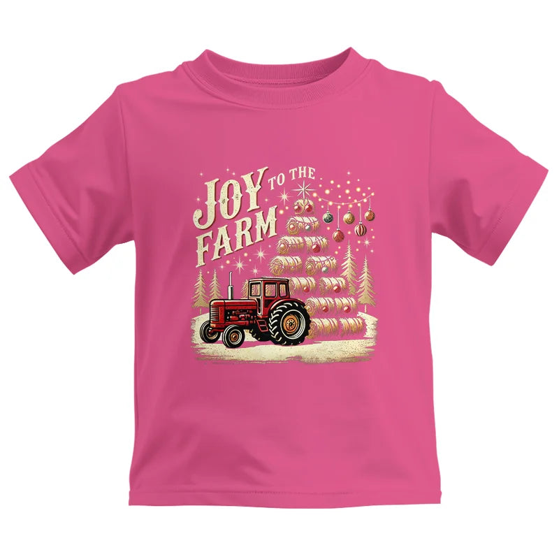 Joy To The Farm - Kids Heavy Cotton™ Tee