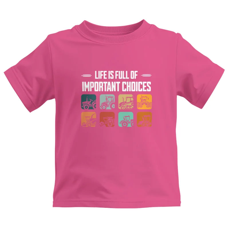 Life Is Full Important Choices 36 - Kids Heavy Cotton™ Tee