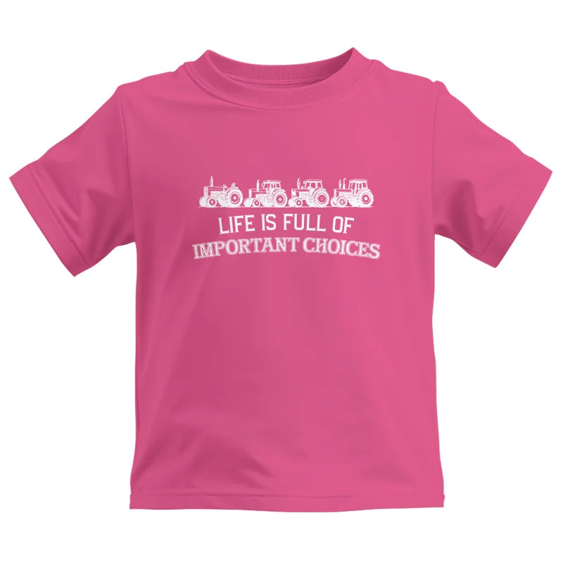 Life Is Full Of Important Choices 11 - Kids Heavy Cotton™ Tee