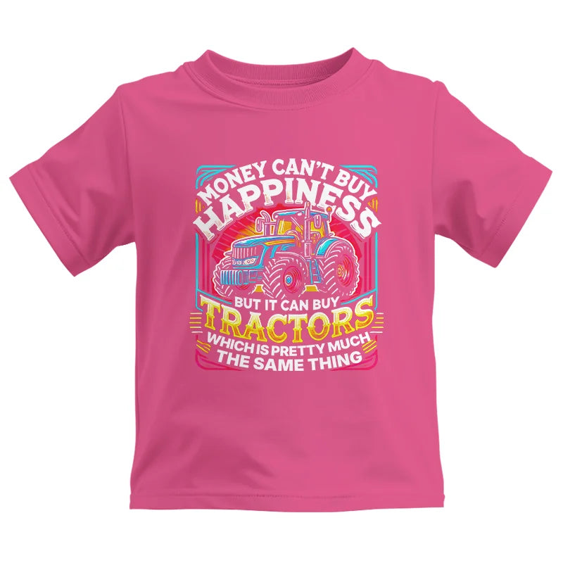 Money Can't Buy Happiness Can Buy Tractors - Kids Heavy Cotton™ Tee