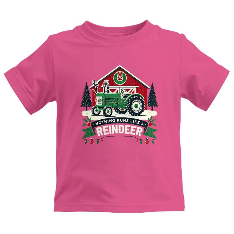 Nothing Runs Like A Reindeer 2 - Kids Heavy Cotton™ Tee