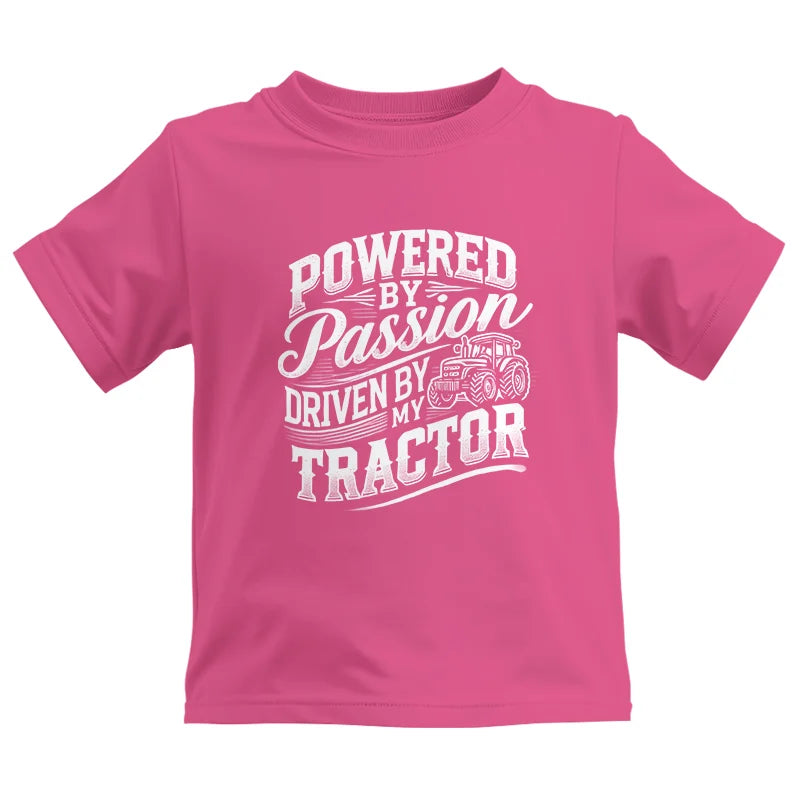 Powered By Passion Driven By My Tractor 2 - Kids Heavy Cotton™ Tee