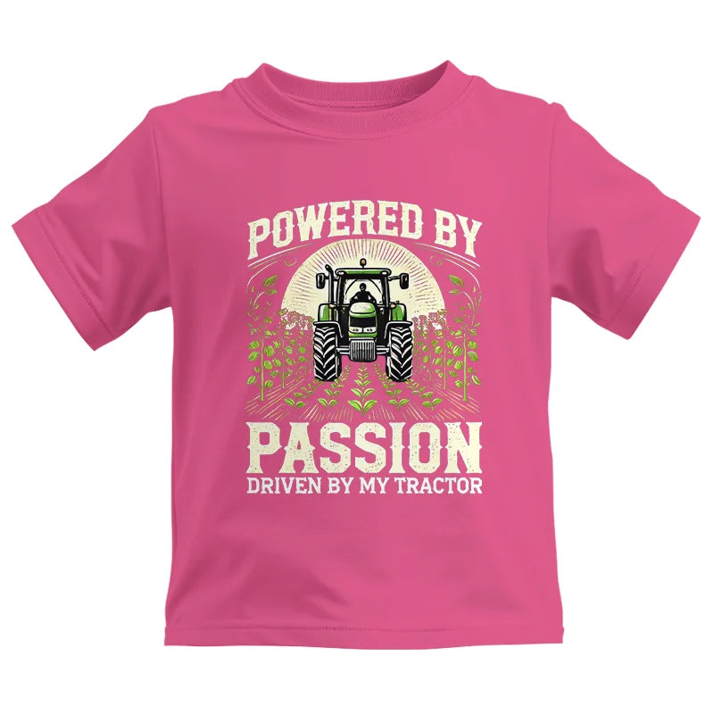 Image of Powered By Passion Driven By My Tractor 3 - Kids Heavy Cotton™ Tee