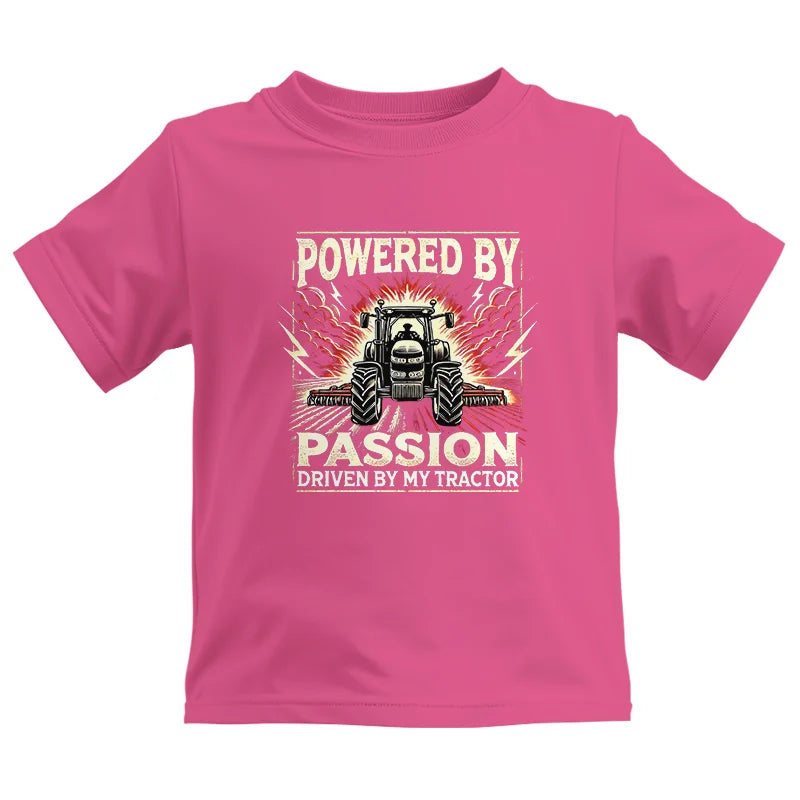 Powered By Passion Driven By My Tractor 4 - Kids Heavy Cotton™ Tee