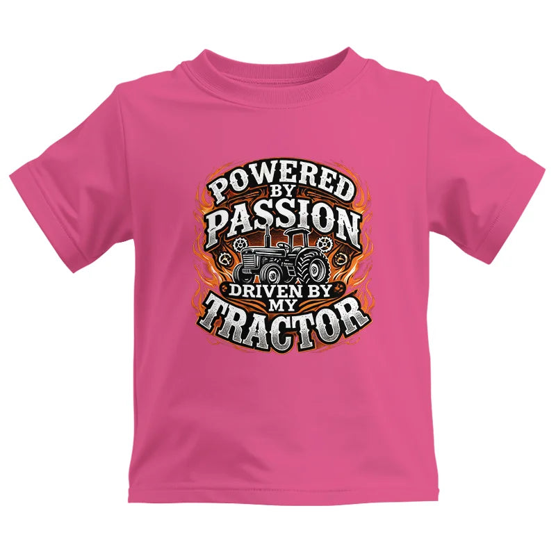 Powered By Passion Driven By My Tractor 5 - Kids Heavy Cotton™ Tee