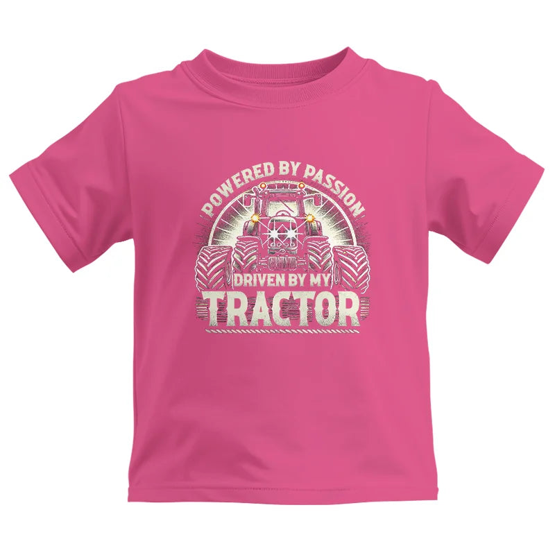 Powered By Passion Driven By My Tractor 6 - Kids Heavy Cotton™ Tee