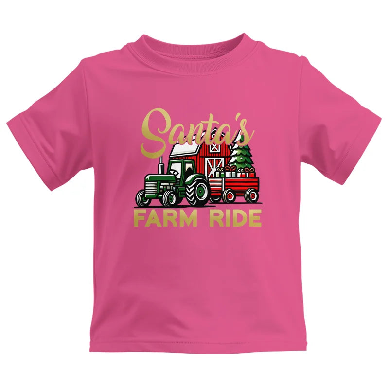 Santa's Farm Ride 2 - Kids Heavy Cotton™ Tee