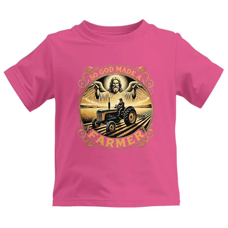 Image of So God Made A Farmer 1 - Kids Heavy Cotton™ Tee