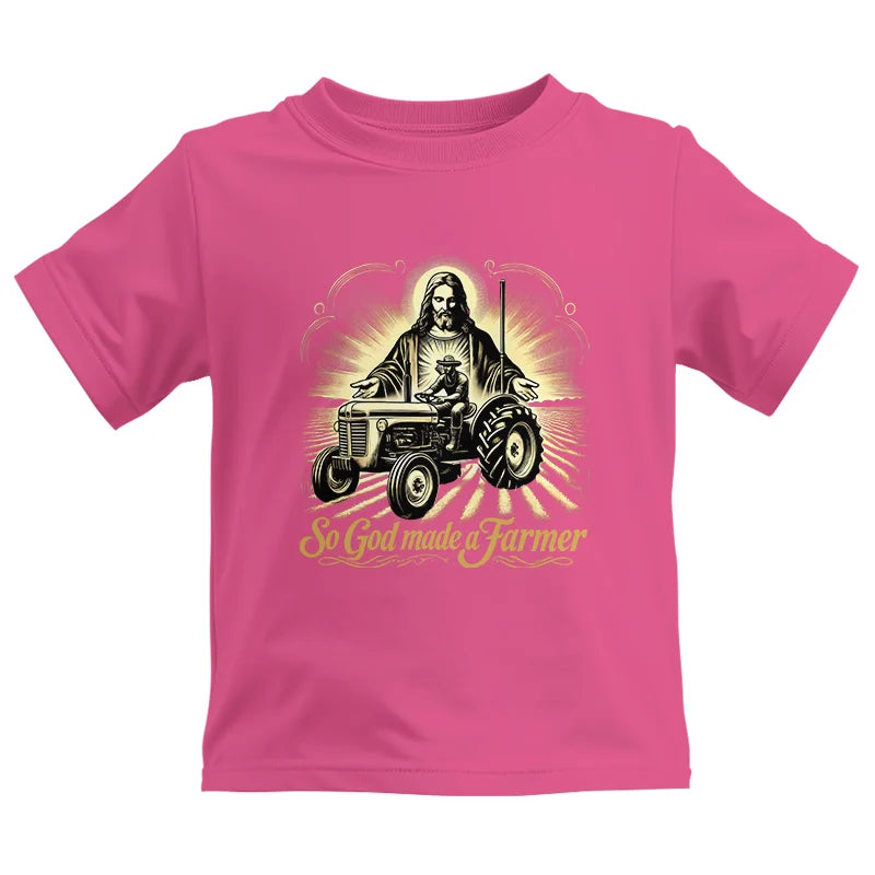 So God Made A Farmer 2 - Kids Heavy Cotton™ Tee