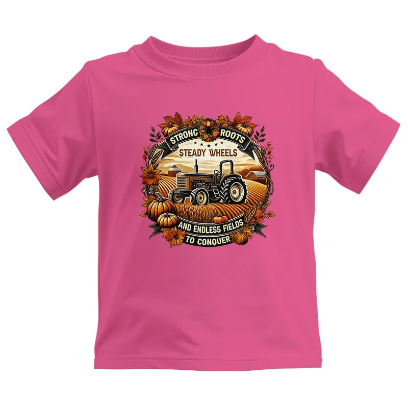 Thanksgiving Farmer Endless Fields To Conquer 1 - Kids Heavy Cotton™ Tee