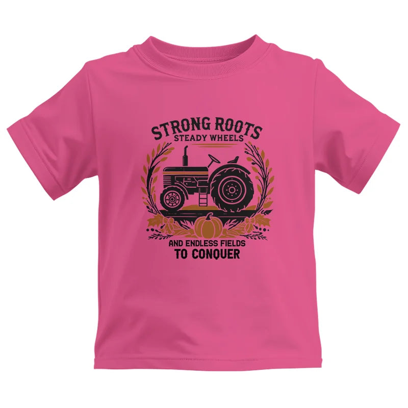 Thanksgiving Farmer Endless Fields To Conquer 3 - Kids Heavy Cotton™ Tee