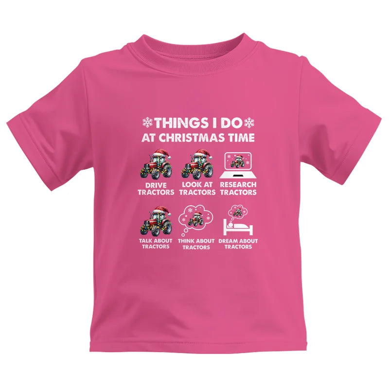 Image of Things I Do At Christmas Time - Kids Heavy Cotton™ Tee