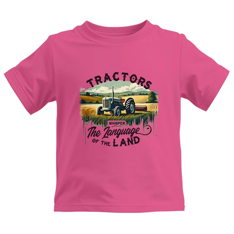 Image of Tractors Whisper The Language Of The Land 2 - Kids Heavy Cotton™ Tee