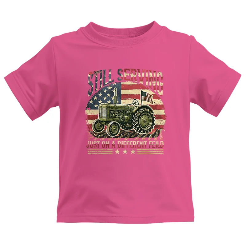 Image of Veteran Farmer Still Serving 10 - Kids Heavy Cotton™ Tee