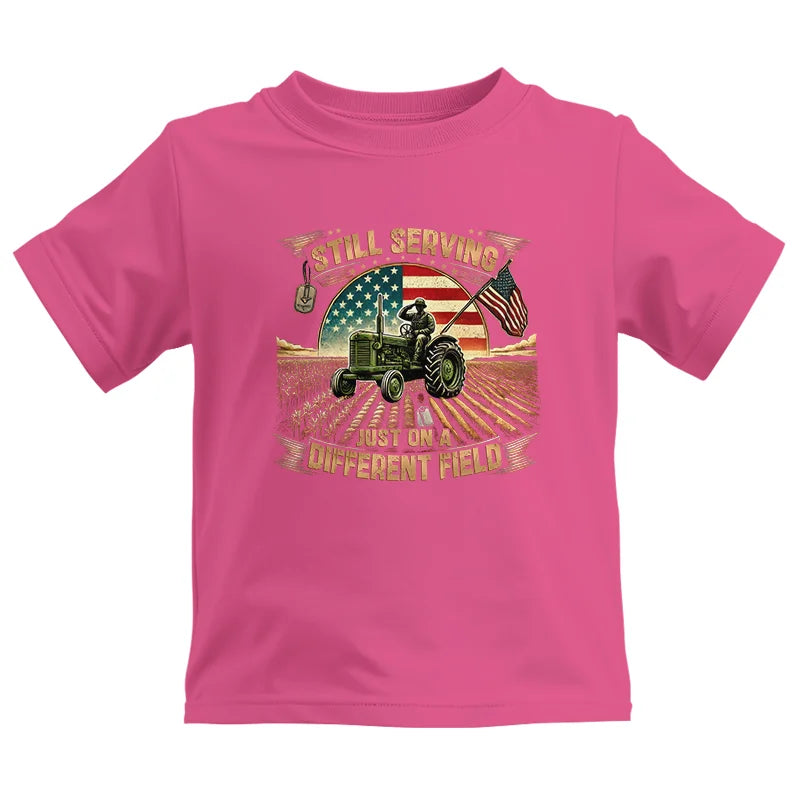 Veteran Farmer Still Serving 8 - Kids Heavy Cotton™ Tee