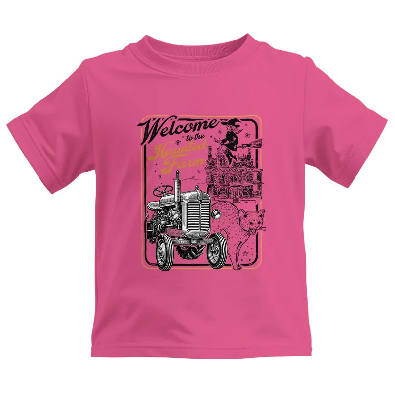 Welcome To The Haunted Farm 1 - Kids Heavy Cotton™ Tee