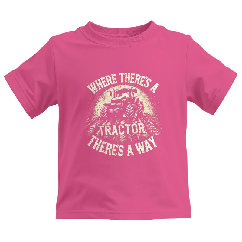 Where There's A Tractor There's A Way 3 - Kids Heavy Cotton™ Tee