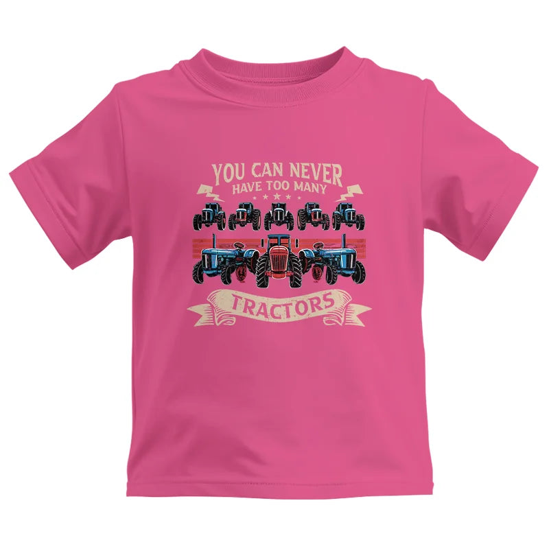 Image of You Can Never Have Too Many Tractor - Kids Heavy Cotton™ Tee