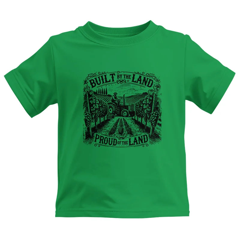 Image of Built By Land Proud Land Grape Garden - Kids Heavy Cotton™ Tee