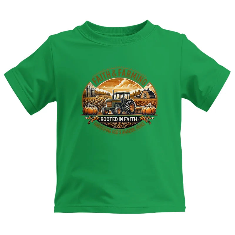 Faith And Farming 1 - Kids Heavy Cotton™ Tee