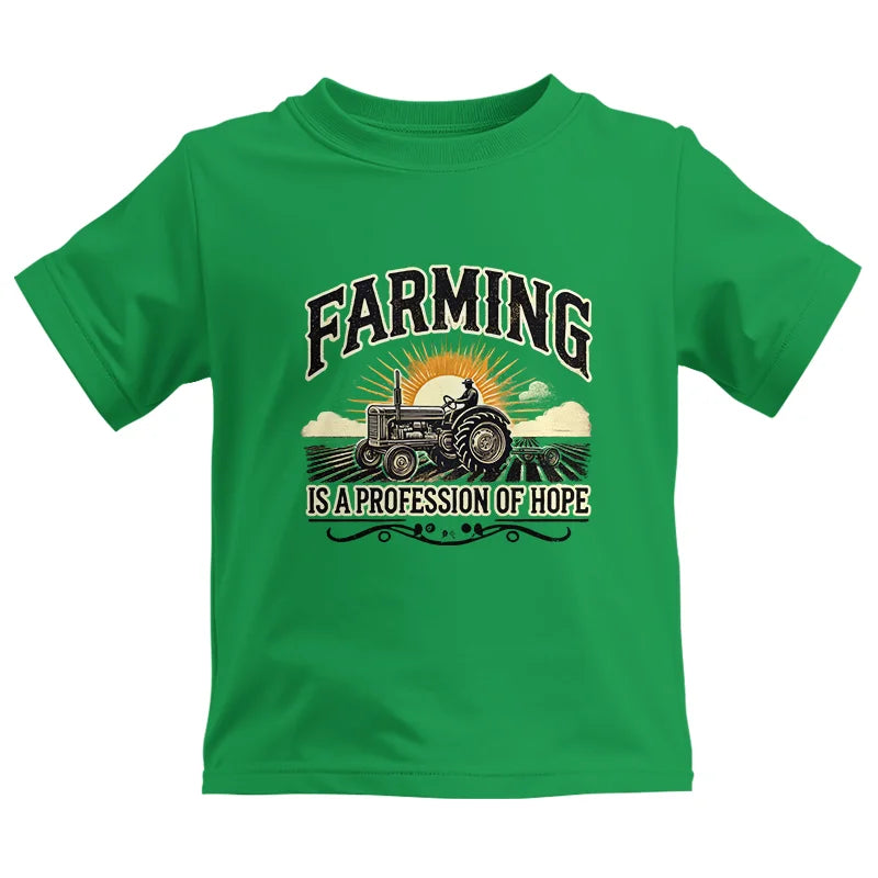 Image of Farming Is A Profession Of Hope 1 - Kids Heavy Cotton™ Tee