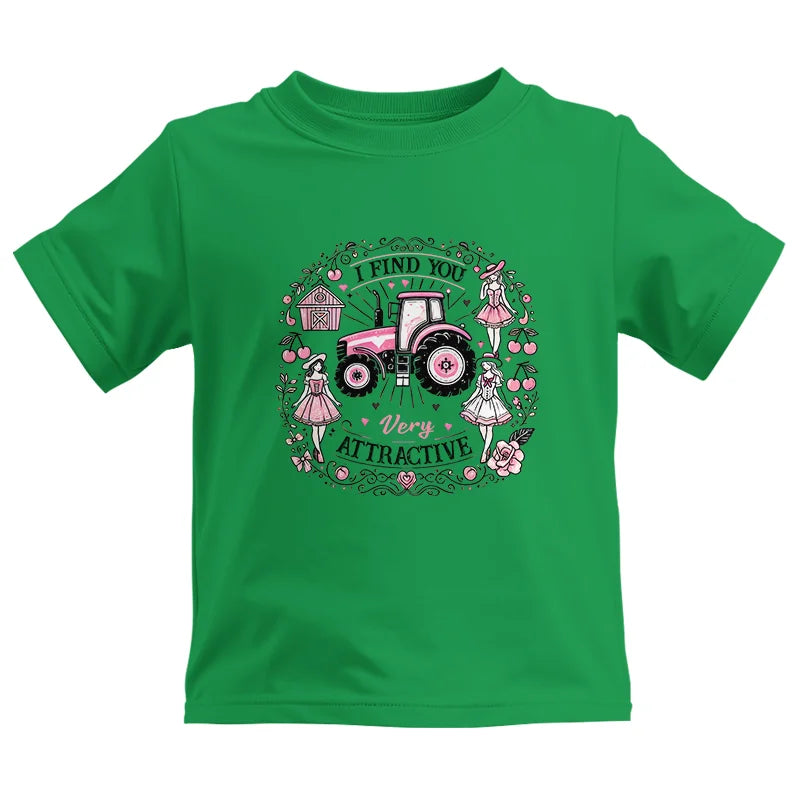 I Find You Very Attractive Pink Cherry - Kids Heavy Cotton™ Tee