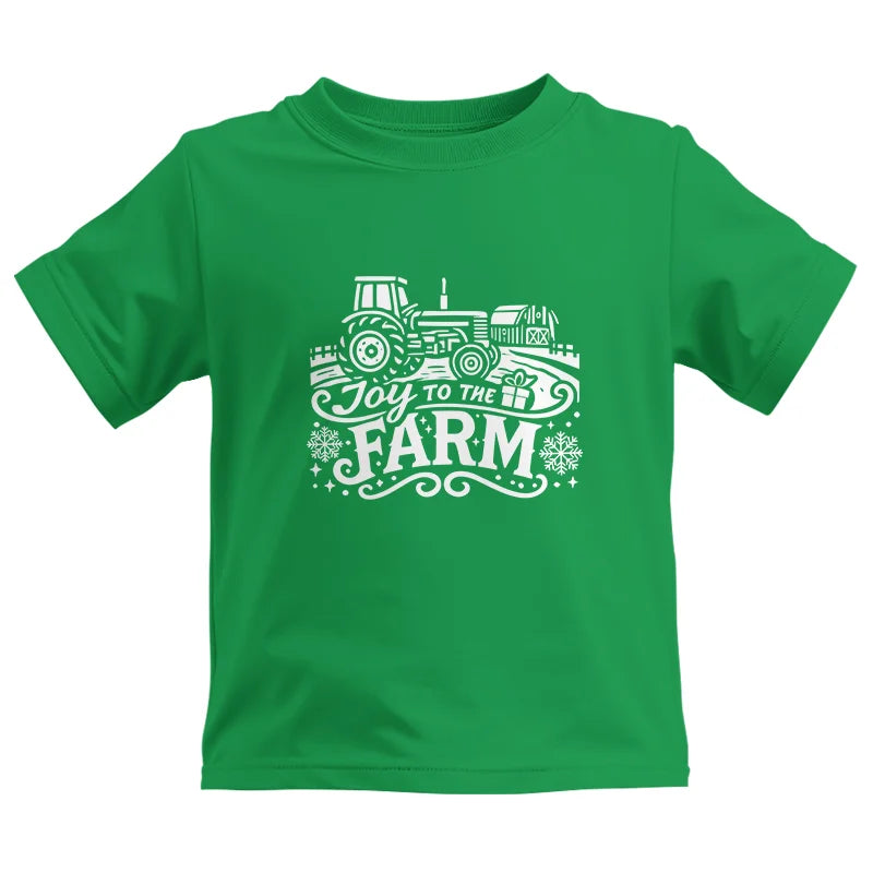 Image of Joy To The Farm 1 - Kids Heavy Cotton™ Tee