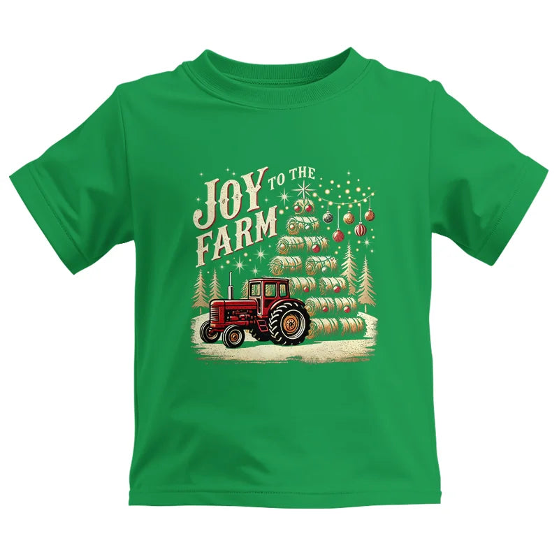 Joy To The Farm - Kids Heavy Cotton™ Tee