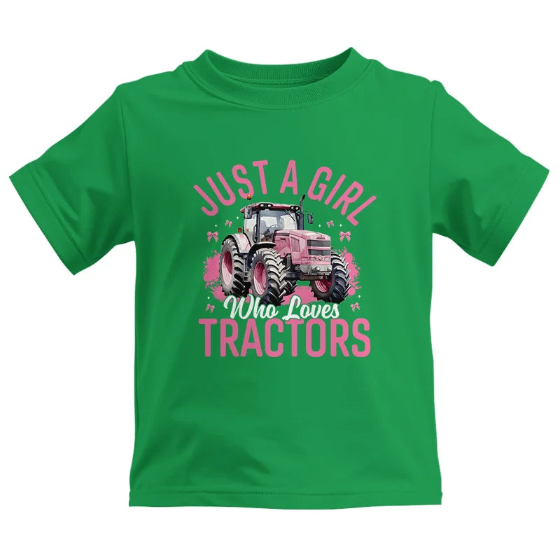 Just A Girl Who Loves Tractors 2 - Kids Heavy Cotton™ Tee