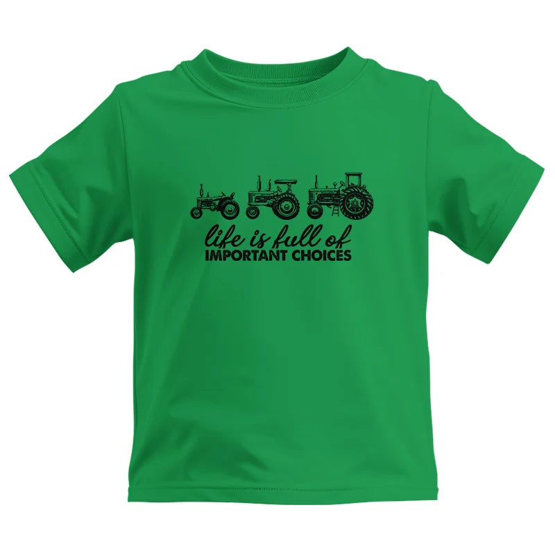 Image of Life Is Full Of Important Choices 10 - Kids Heavy Cotton™ Tee