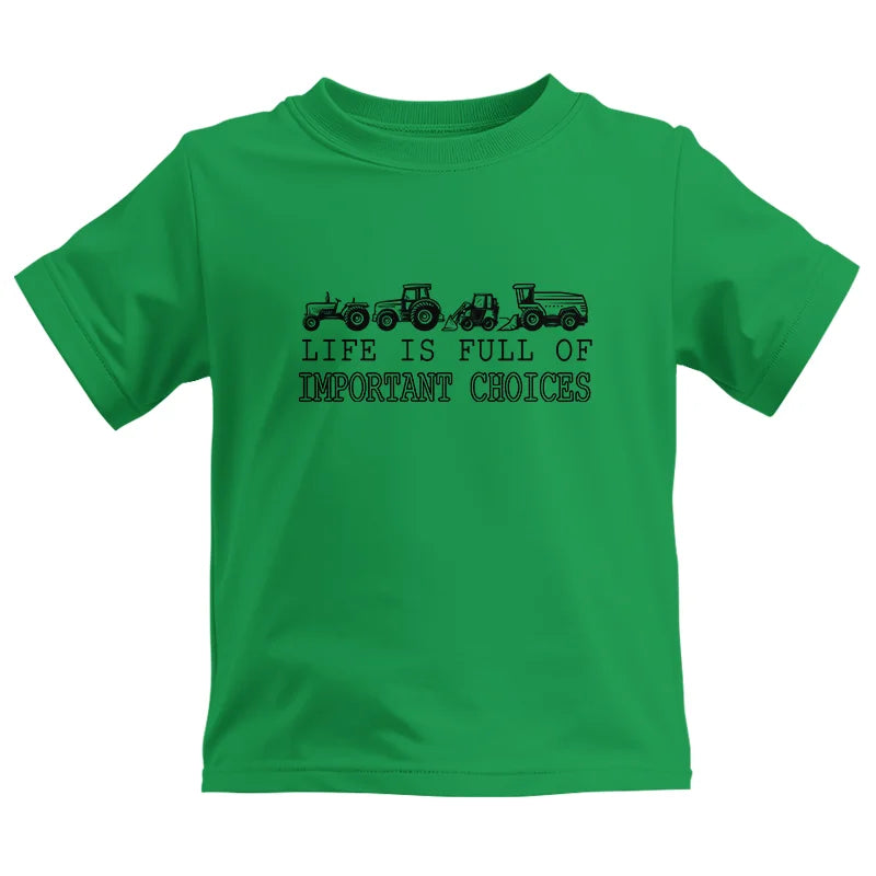 Image of Life Is Full Of Important Choices 14 - Kids Heavy Cotton™ Tee