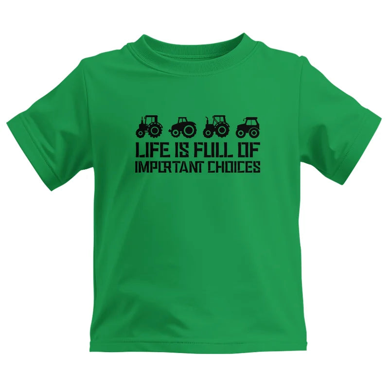 Life Is Full Of Important Choices 20 - Kids Heavy Cotton™ Tee