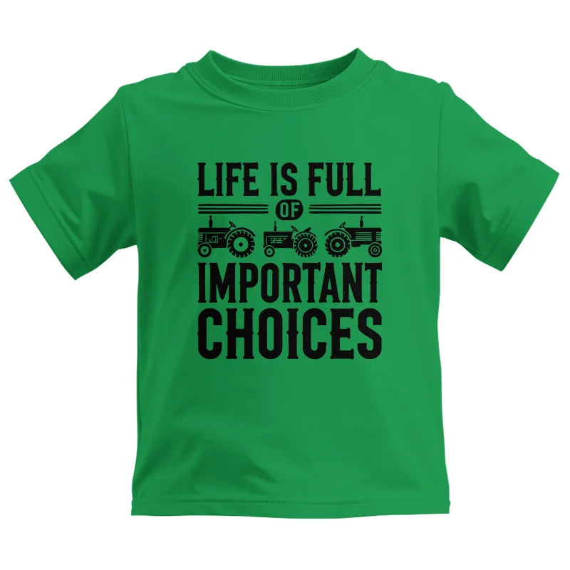 Image of Life Is Full Of Important Choices 26 - Kids Heavy Cotton™ Tee