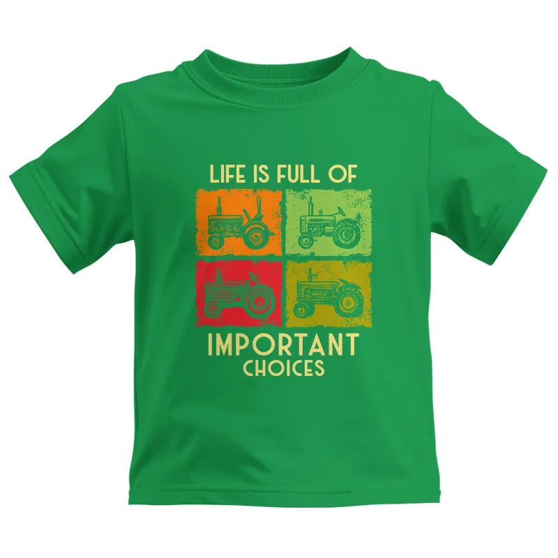 Life Is Full Of Important Choices 33 - Kids Heavy Cotton™ Tee