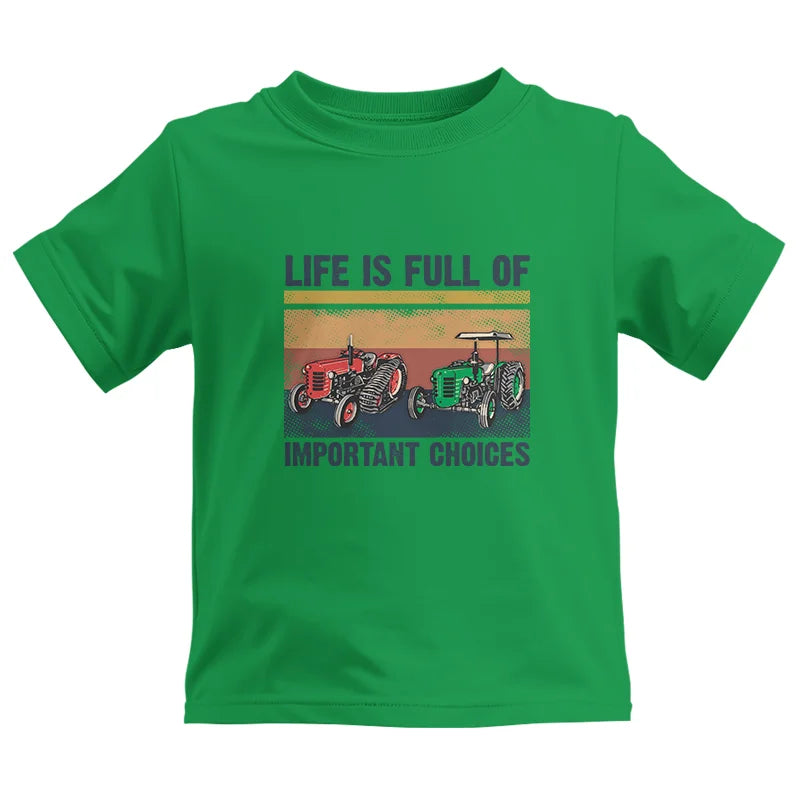 Life Is Full Of Important Choices 37 - Kids Heavy Cotton™ Tee