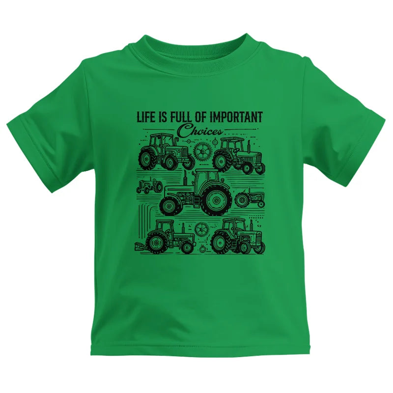 Life Is Full Of Important Choices - Kids Heavy Cotton™ Tee