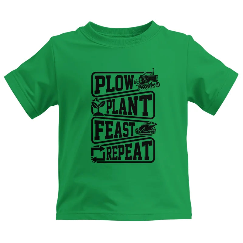 Plow Plant Feast Repeat 1 - Kids Heavy Cotton™ Tee