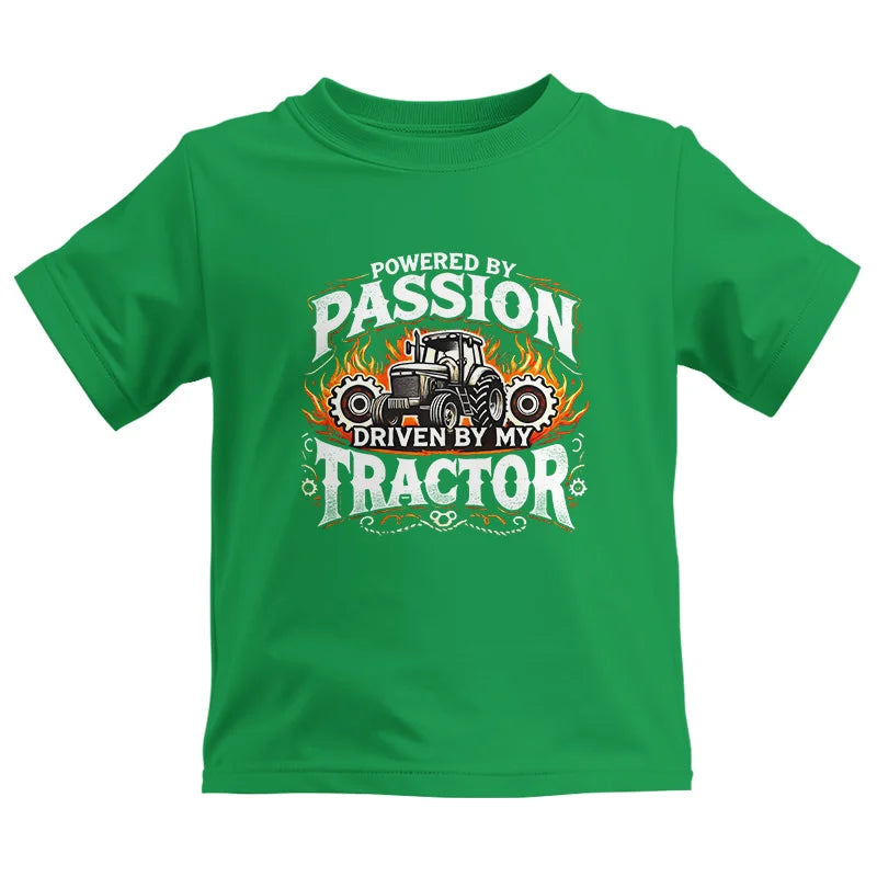 Powered By Passion Driven By My Tractor 1 - Kids Heavy Cotton™ Tee