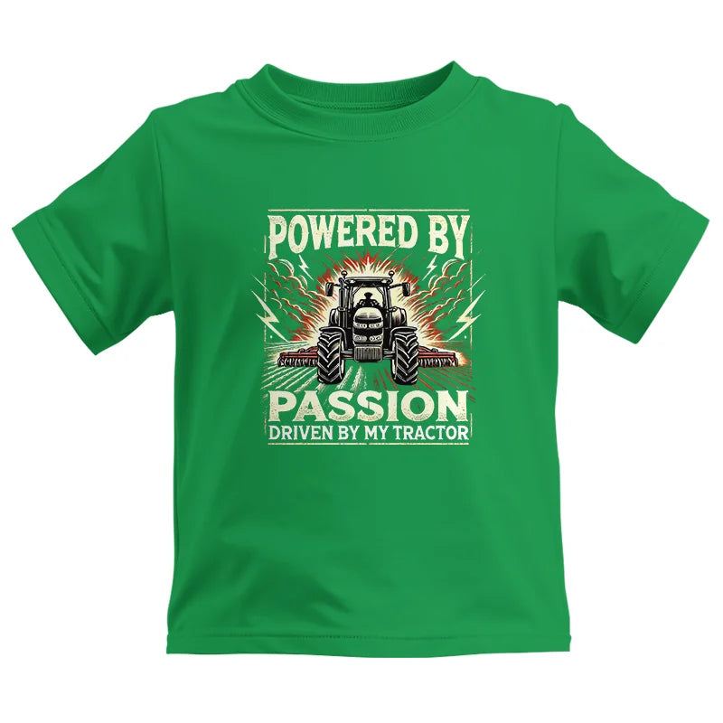 Image of Powered By Passion Driven By My Tractor 4 - Kids Heavy Cotton™ Tee