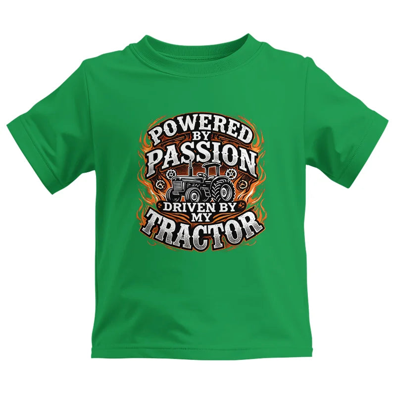 Powered By Passion Driven By My Tractor 5 - Kids Heavy Cotton™ Tee