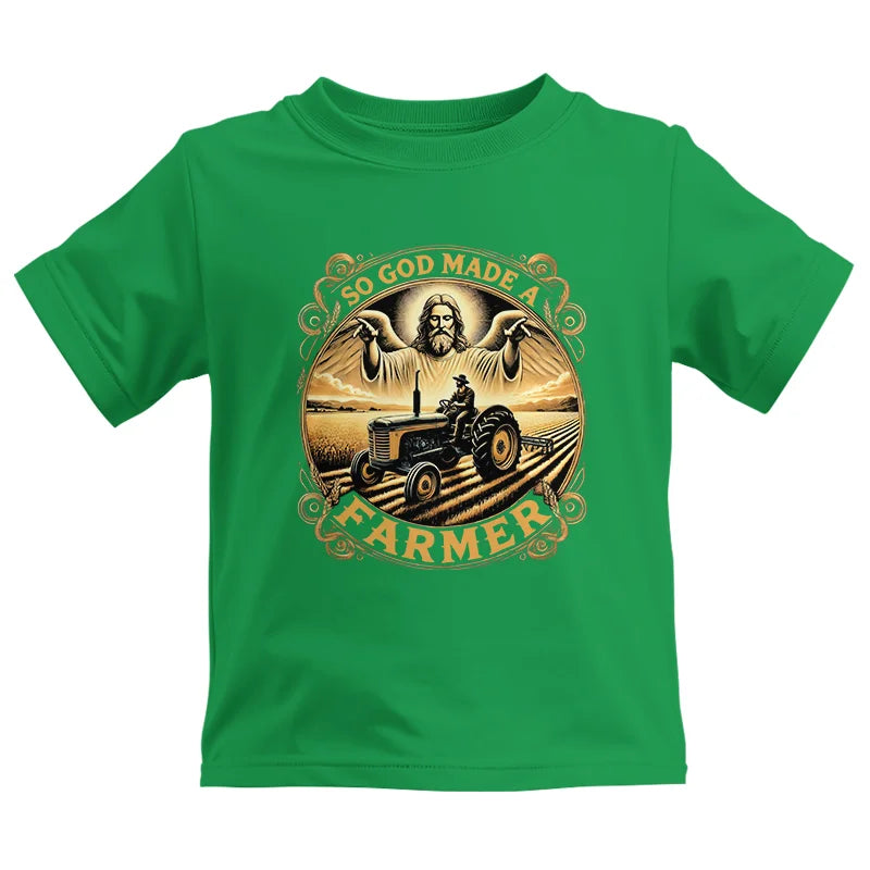 So God Made A Farmer 1 - Kids Heavy Cotton™ Tee