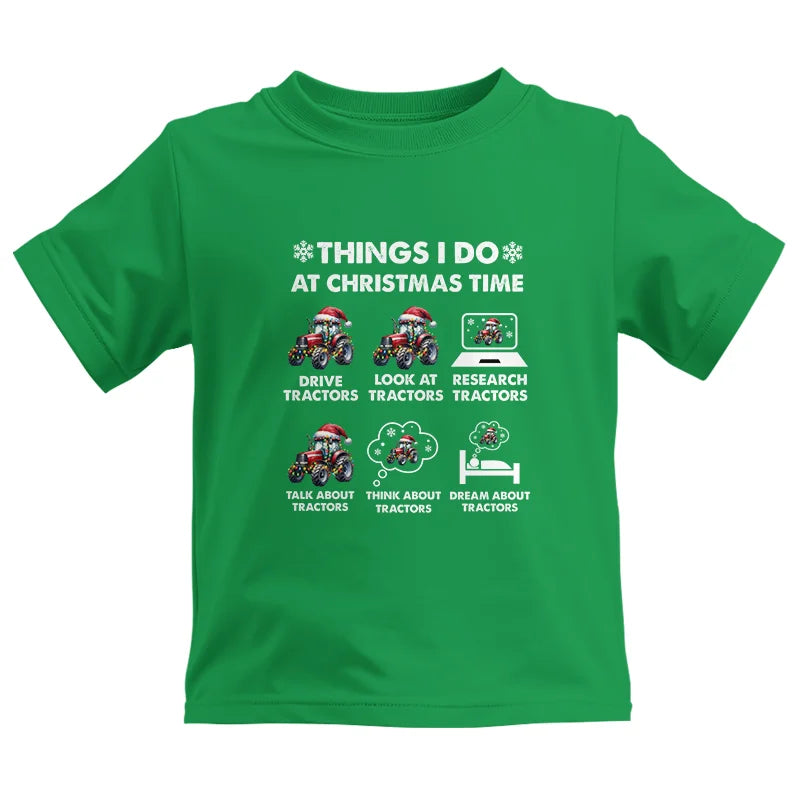 Things I Do At Christmas Time - Kids Heavy Cotton™ Tee