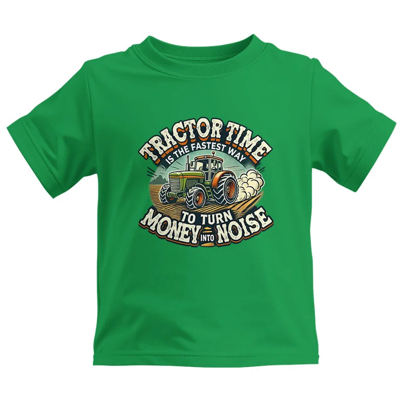 Image of Tractor Time To Turn Money Into Noise - Kids Heavy Cotton™ Tee