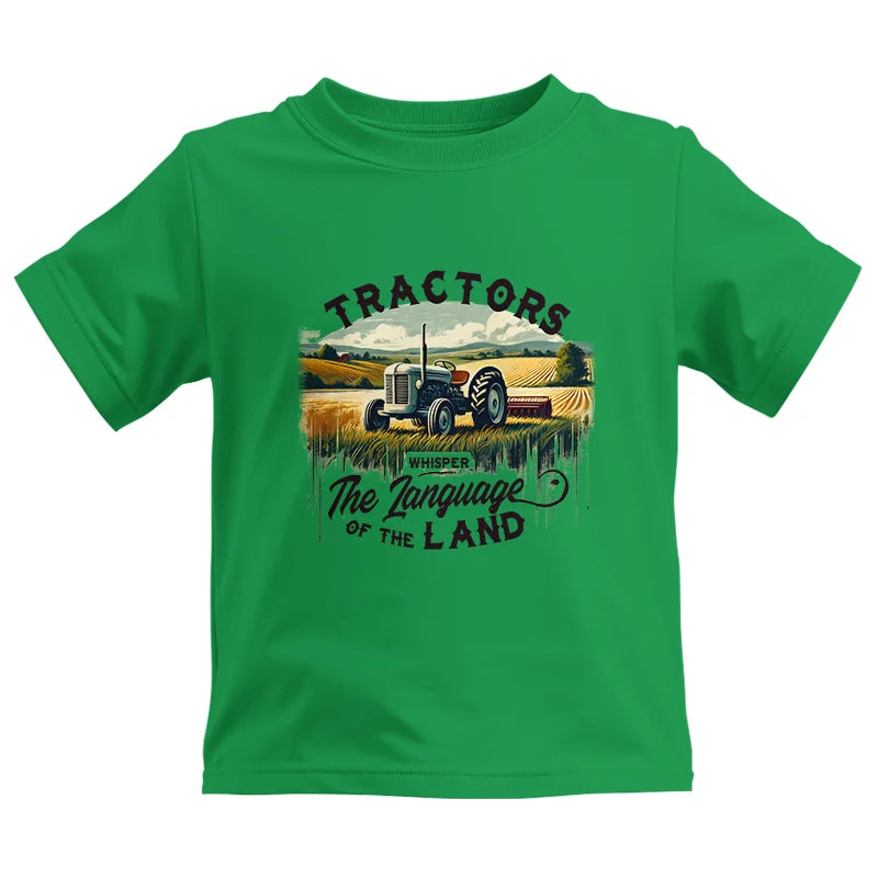 Tractors Whisper The Language Of The Land 2 - Kids Heavy Cotton™ Tee