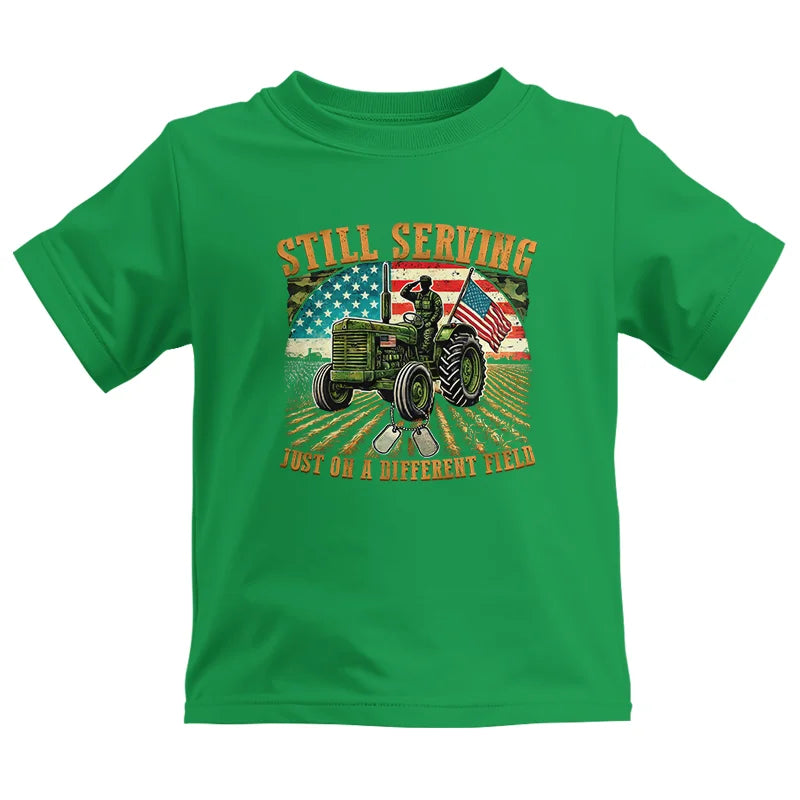 Veteran Farmer Still Serving 9 - Kids Heavy Cotton™ Tee