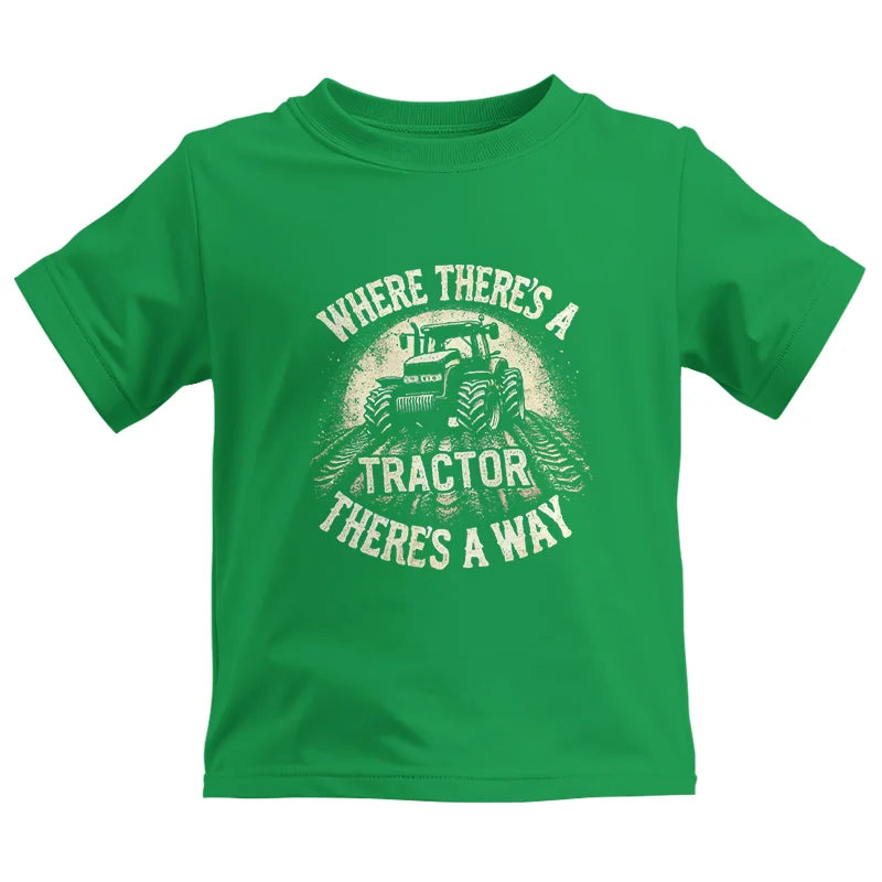 Image of Where There's A Tractor There's A Way 3 - Kids Heavy Cotton™ Tee