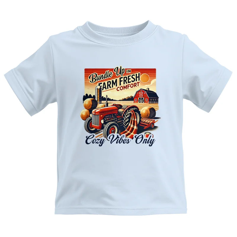 Bundle Up in Farm Fresh Comfort_Cozy Vibes Only 2 - Kids Heavy Cotton™ Tee